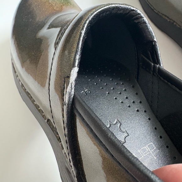 Dansko Professional Metallic Clog Size 38 - Picture 8 of 11